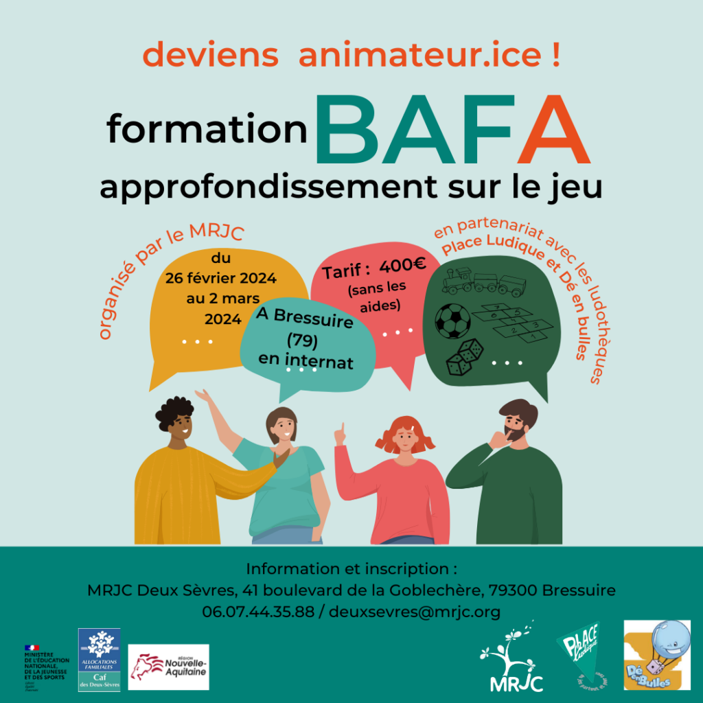 Bafa Approfondissement Th Matique Jeu Mrjc